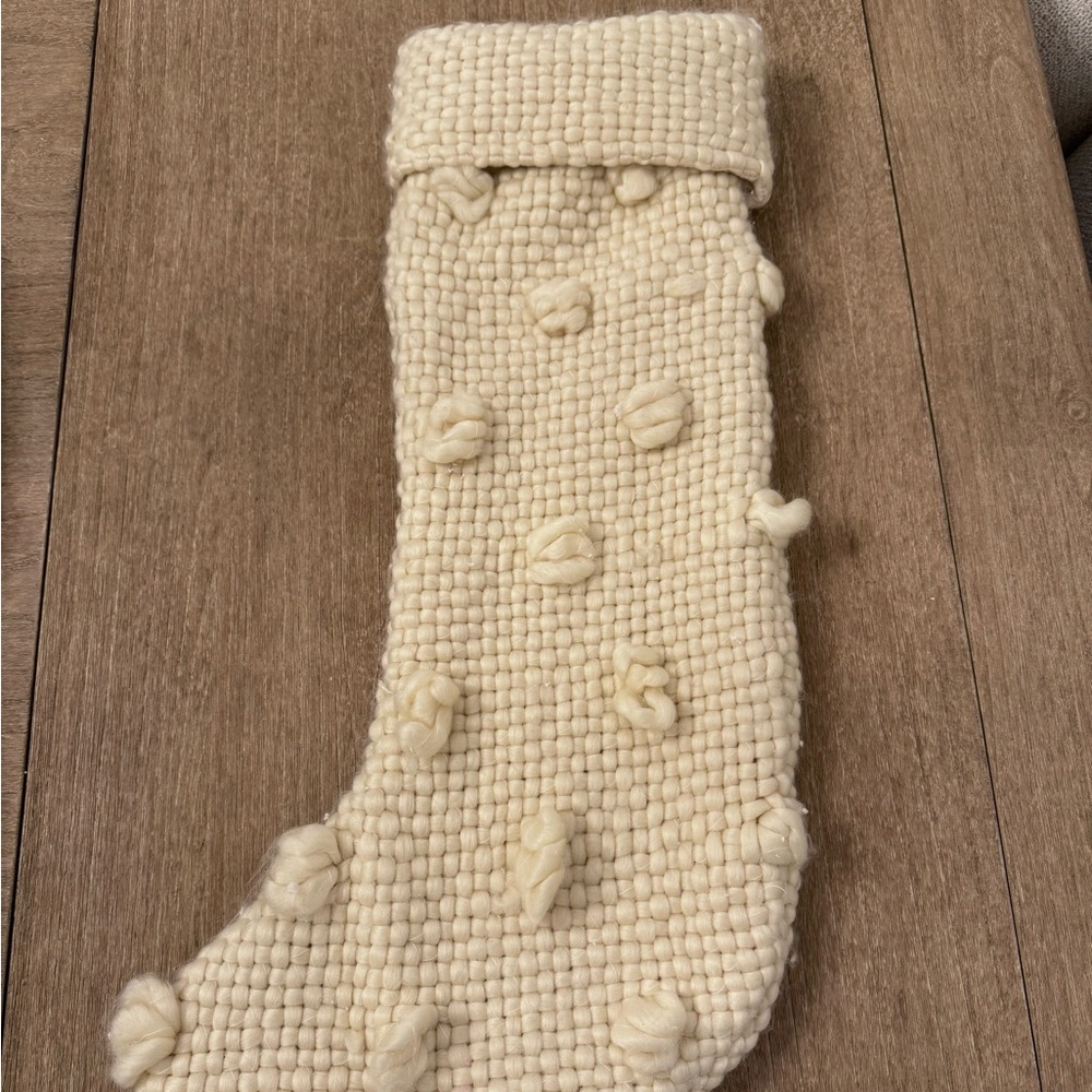 Anthropologie Christmas Stocking